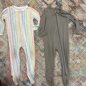 Gently used Kyte Baby bamboo sleepers size 6-12